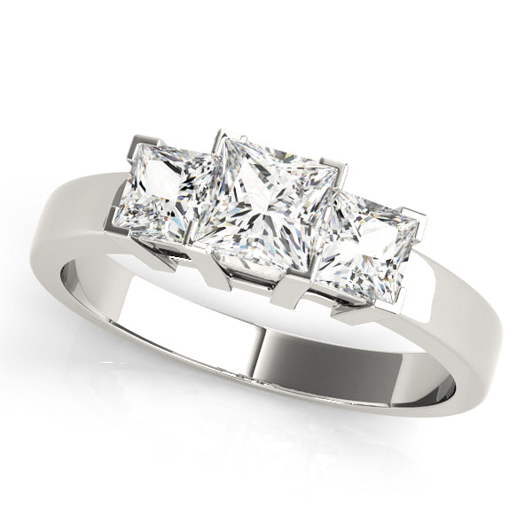 18K White Gold 1.25ctw Diamond Engagement Ring
