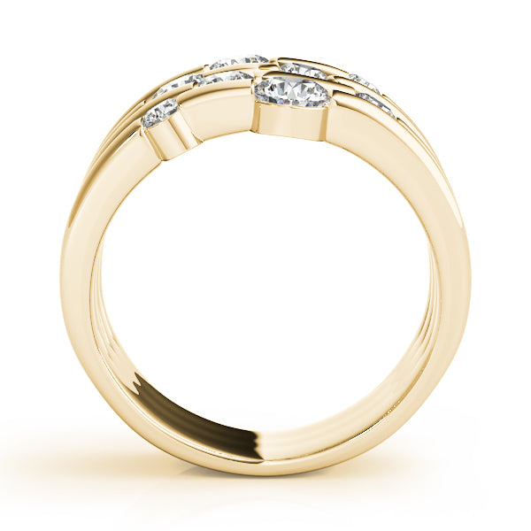 14K Yellow Gold 1 ct tw Fashion Diamond Ring