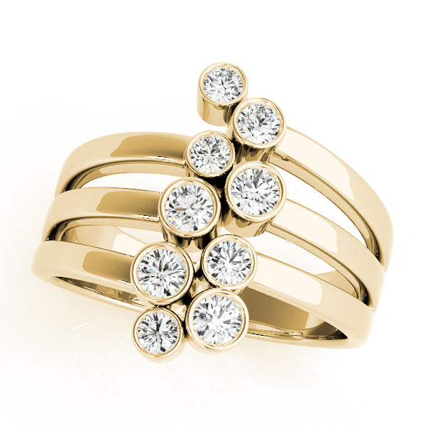 14K Yellow Gold 1 ct tw Fashion Diamond Ring
