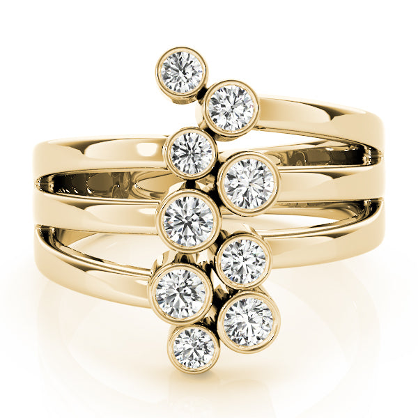 14K Yellow Gold 1 ct tw Fashion Diamond Ring