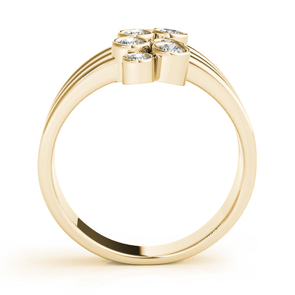 14K Yellow Gold 1 ct tw Fashion Diamond Ring