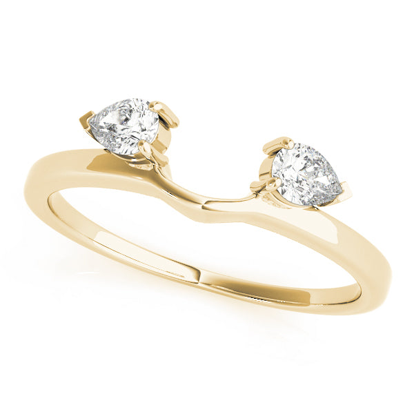 18K Yellow Gold 1/3 ct tw Diamond Wedding Ring