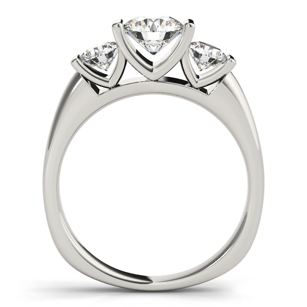 14K White Gold 1.25 ctw Round Diamond Engagement Ring