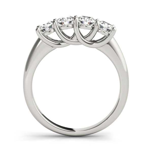 14K White Gold 1 CT Diamond Wedding Ring