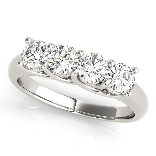 18K White Gold Diamond Wedding Ring