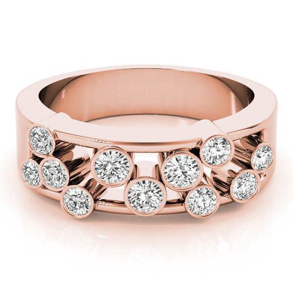 14K Rose Gold 1 ct tw Fashion Diamond Ring