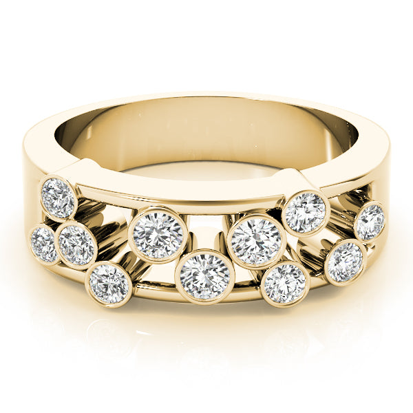 18K Yellow Gold 1 ct tw Fashion Diamond Ring