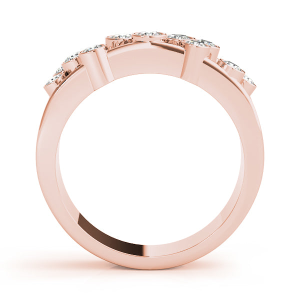 14K Rose Gold 1 ct tw Fashion Diamond Ring