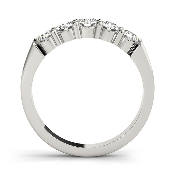 Platinum White Diamond Wedding Ring