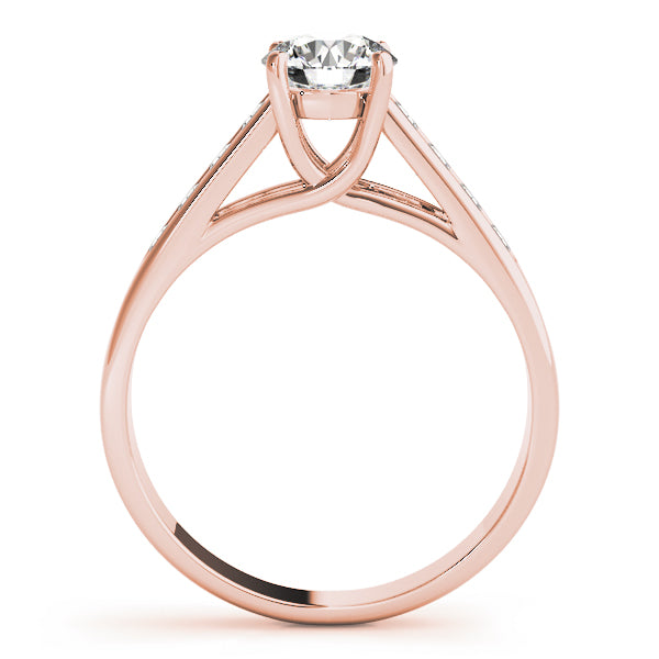 18K Rose Gold 1.20 ct Round Diamond Engagement Ring