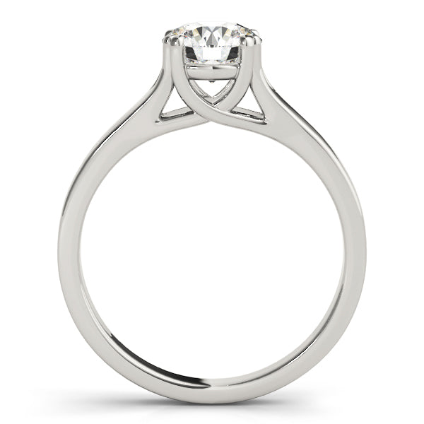 1 ct Platinum Round Diamond Engagement Ring