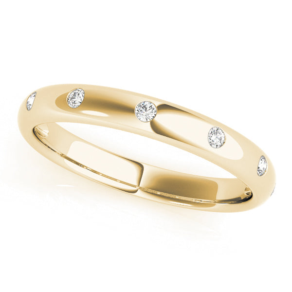 18K Yellow Gold Multi-Diamond Fashion Ring