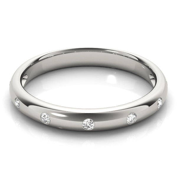 14K White Gold Multi-Diamond Fashion Ring