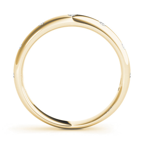 18K Yellow Gold 1/10 ct tw Fashion Diamond Ring