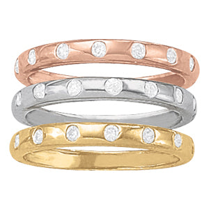 18K White Gold Multi-Diamond Fashion Ring