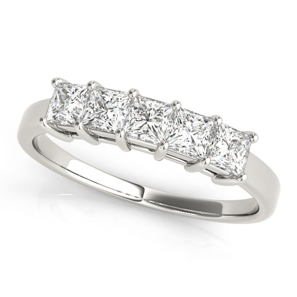 Platinum White 1/4 CT Diamond Wedding Ring