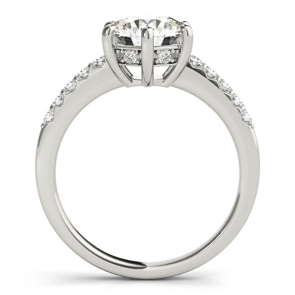 14K White Gold 1.16 ctw Diamond Engagement Ring