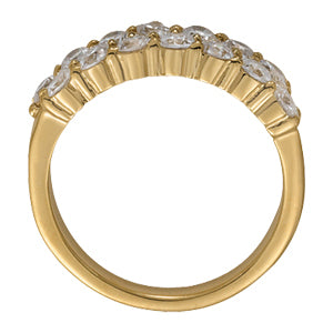 Platinum 1.25ctw Round Diamond Fashion Ring