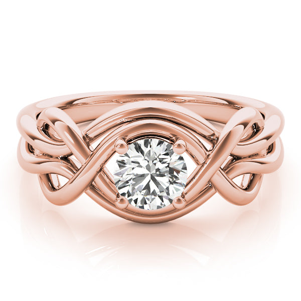18K Rose Gold 1/2 ct tw Fashion Diamond Ring