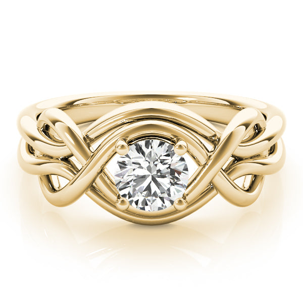 14K Yellow Gold 1/2 ct tw Fashion Diamond Ring