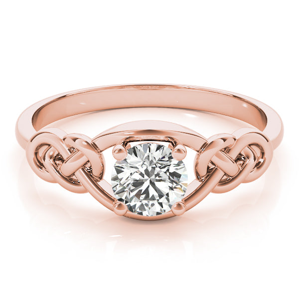 18K Rose Gold 1/2 ct tw Fashion Diamond Ring