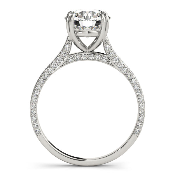 18K White Gold 1.5 ctw Diamond Engagement Ring