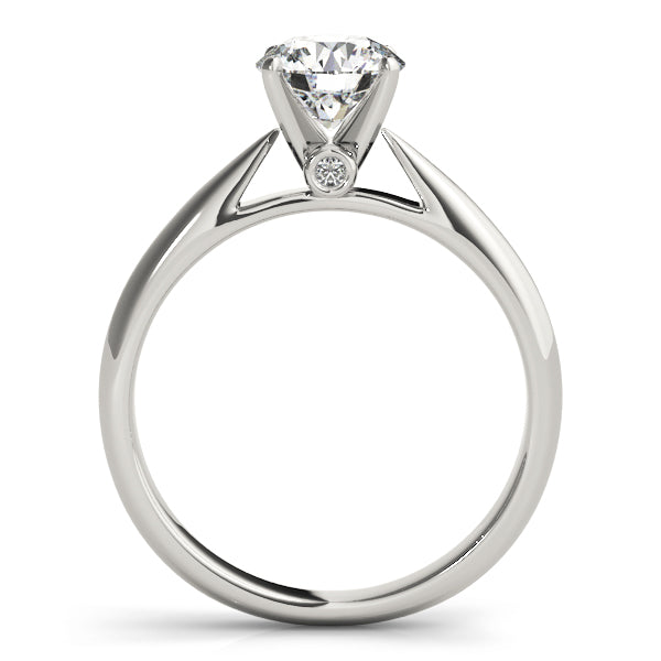 14K White Gold 1 CT Diamond Engagement Ring
