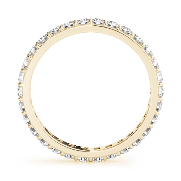 14K Yellow Gold 3/8 ct tw Diamond Wedding Ring