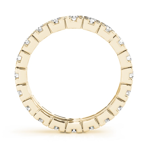 14K Yellow Gold 7/8 ct tw Diamond Wedding Ring