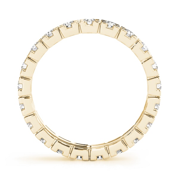 18K Yellow Gold 1/2 ct tw Diamond Wedding Ring