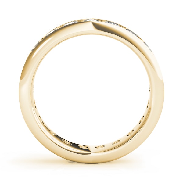 18K Yellow Gold 7/8 ct tw Diamond Wedding Ring
