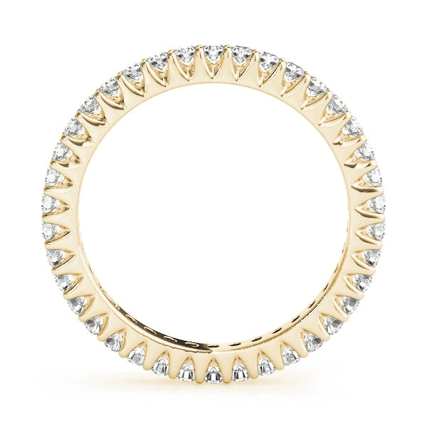 14K Yellow Gold 7/8 ct tw Diamond Wedding Ring