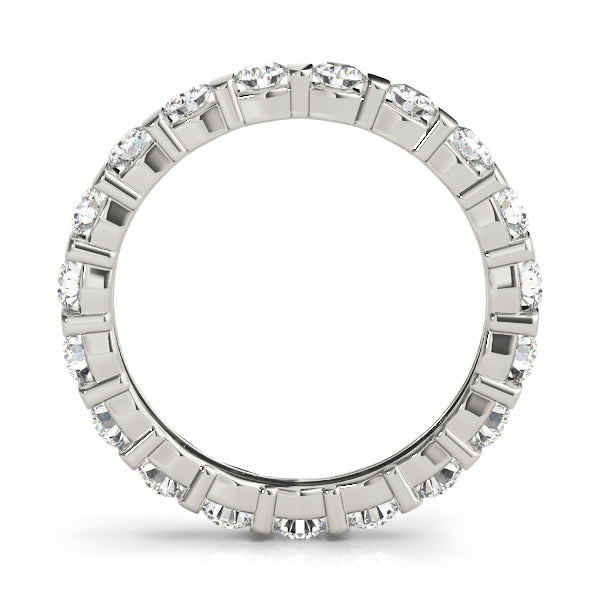 Platinum 1.12 CT Multi-Stone Diamond Wedding Band