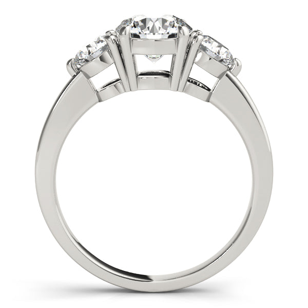18K White Gold 1.50ctw Round Diamond Ring