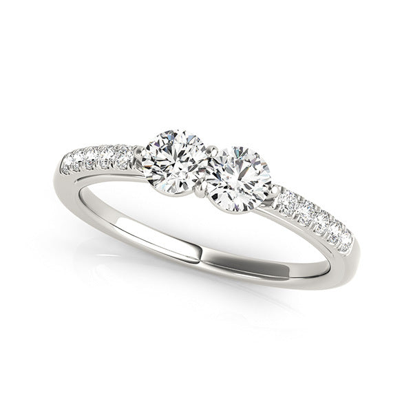 Platinum Multi-Diamond Fashion Statement Ring
