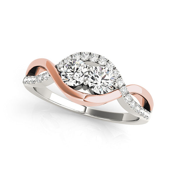 Platinum White Multi-Diamond Fashion Ring