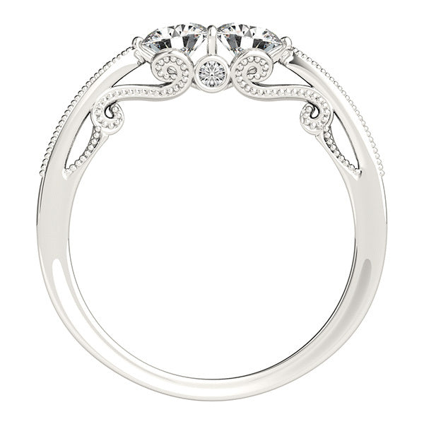 18K White Gold 1.15 CT Diamond Fashion Ring