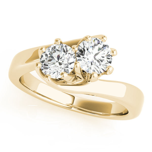 18K Yellow Gold 1 ct tw Fashion Diamond Ring