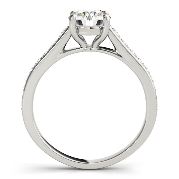 18K White Gold 1.33ctw Diamond Engagement Ring