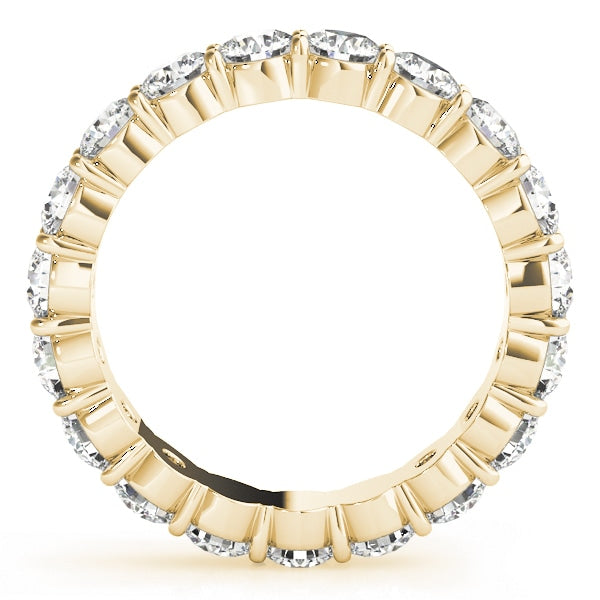 18K Yellow Gold 1/2 ct tw Diamond Wedding Ring