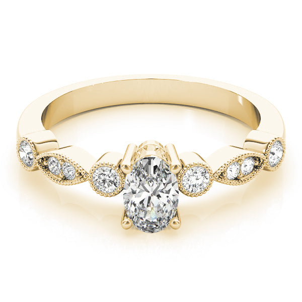 18K Yellow Gold 1/5 ct tw Fashion Diamond Ring