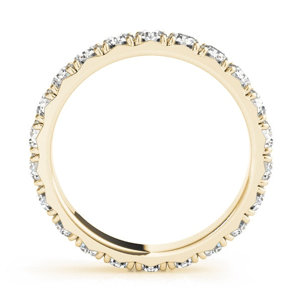 14K Yellow Gold 1/2 ct tw Diamond Wedding Ring