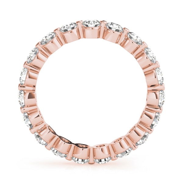 14K Rose Gold 5/8 ct tw Diamond Wedding Ring
