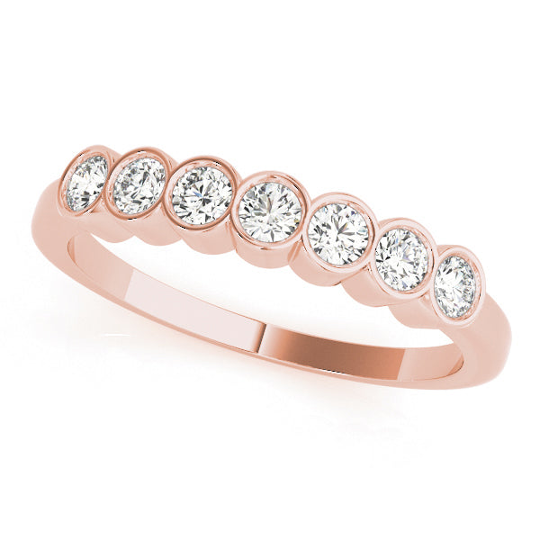 18K Rose Gold 3/8 ct tw Fashion Diamond Ring