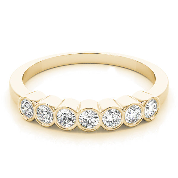 18K Yellow Gold Multi-Diamond Fashion Ring