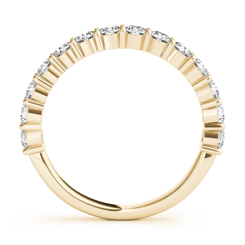 14K Yellow Gold 1 ct tw Diamond Wedding Ring