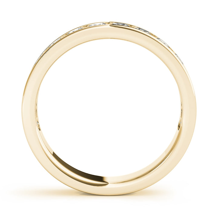 14K Yellow Gold 1 ct tw Diamond Wedding Ring