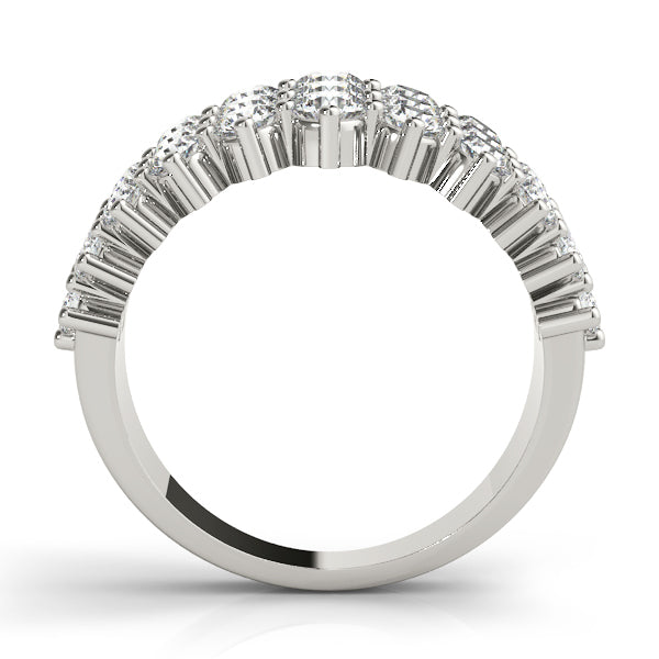 Platinum 1.875ctw Round Diamond Fashion Ring