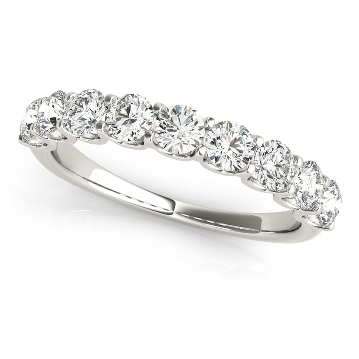 14K White Gold 1 ct tw Diamond Wedding Ring
