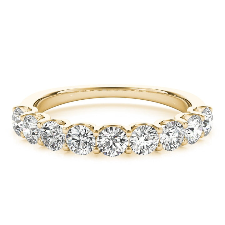 18K Yellow Gold 1 ct tw Diamond Wedding Ring